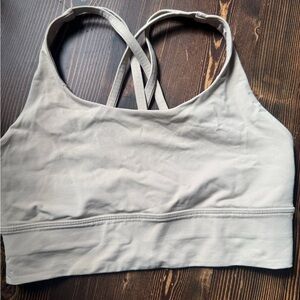Lululemon Cream Intimates Sports Bra Moisture-Wicking